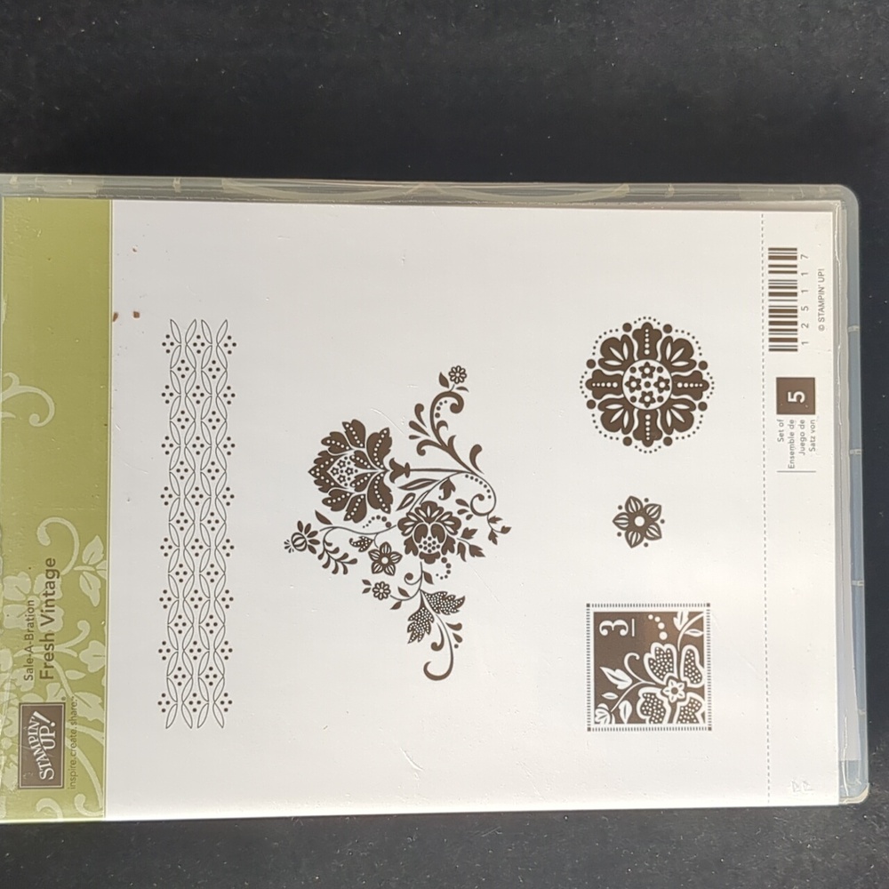 Fresh Vintage Stampin Up set